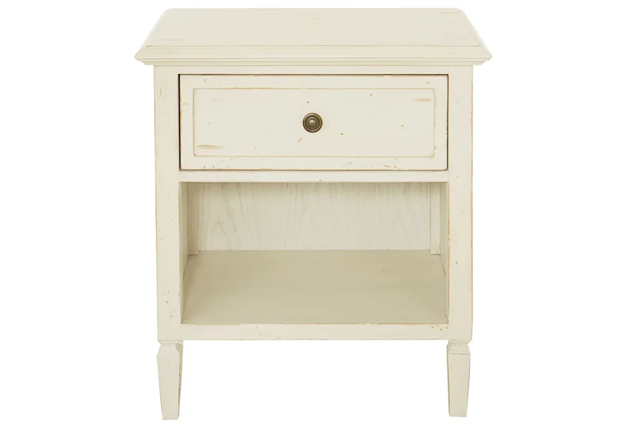 Shoreline Bedside Table by Bassett at Esprit Decor Home Furnishings
